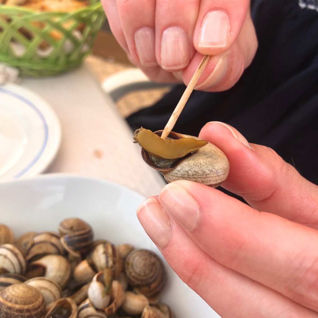 Caracóis (Snails) 4 how to eat caracóis